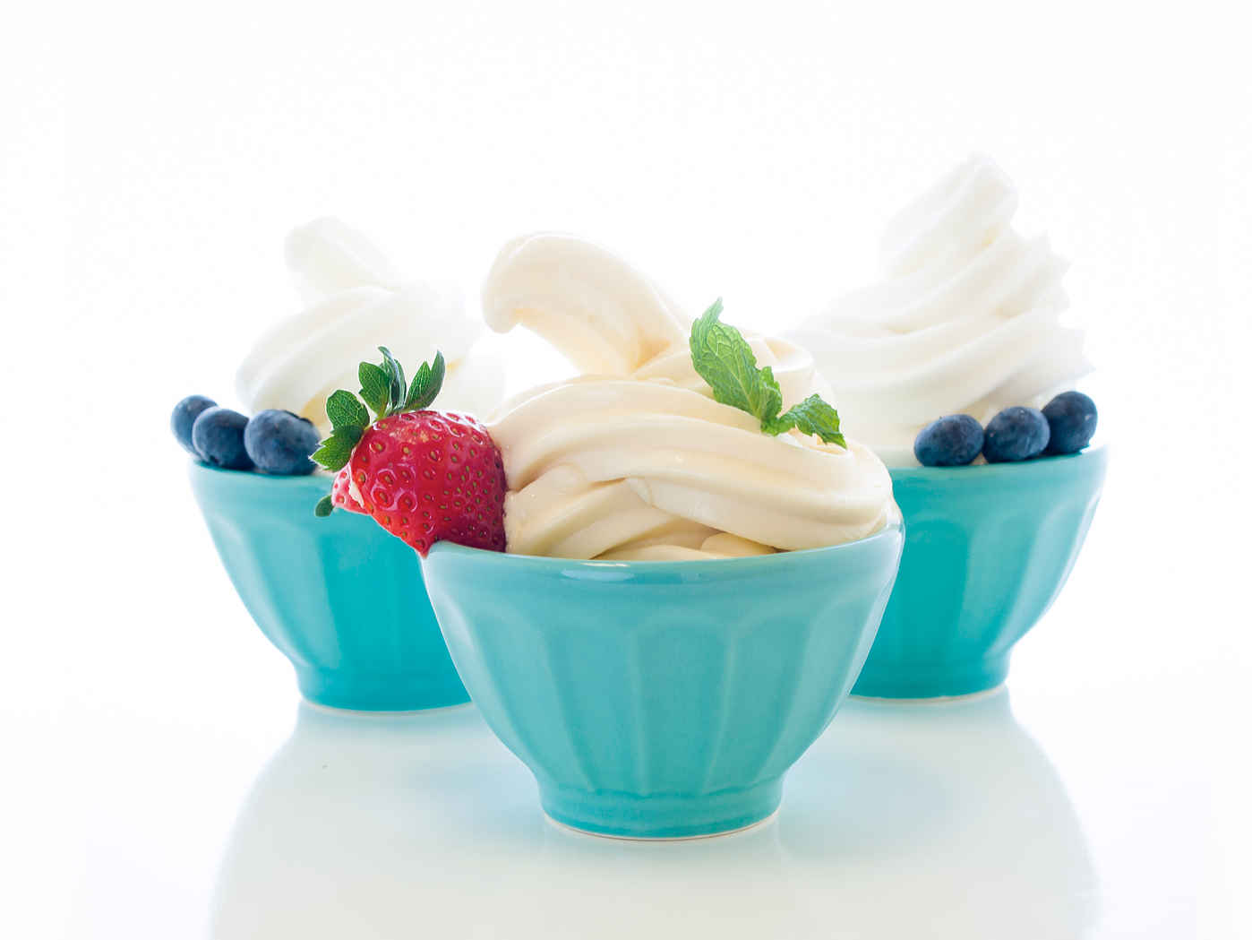 Frozen Yogurt (1398x1049), Png Download