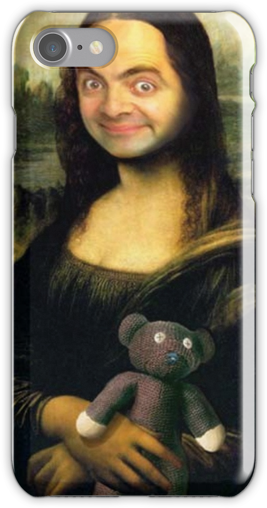 Mona Lisa' Iphone Case By Balzac - Mona Lisa (750x1000), Png Download