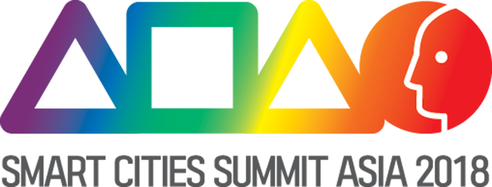 Smart Cities Summit Asia 2018 Logo - Sign (1000x380), Png Download