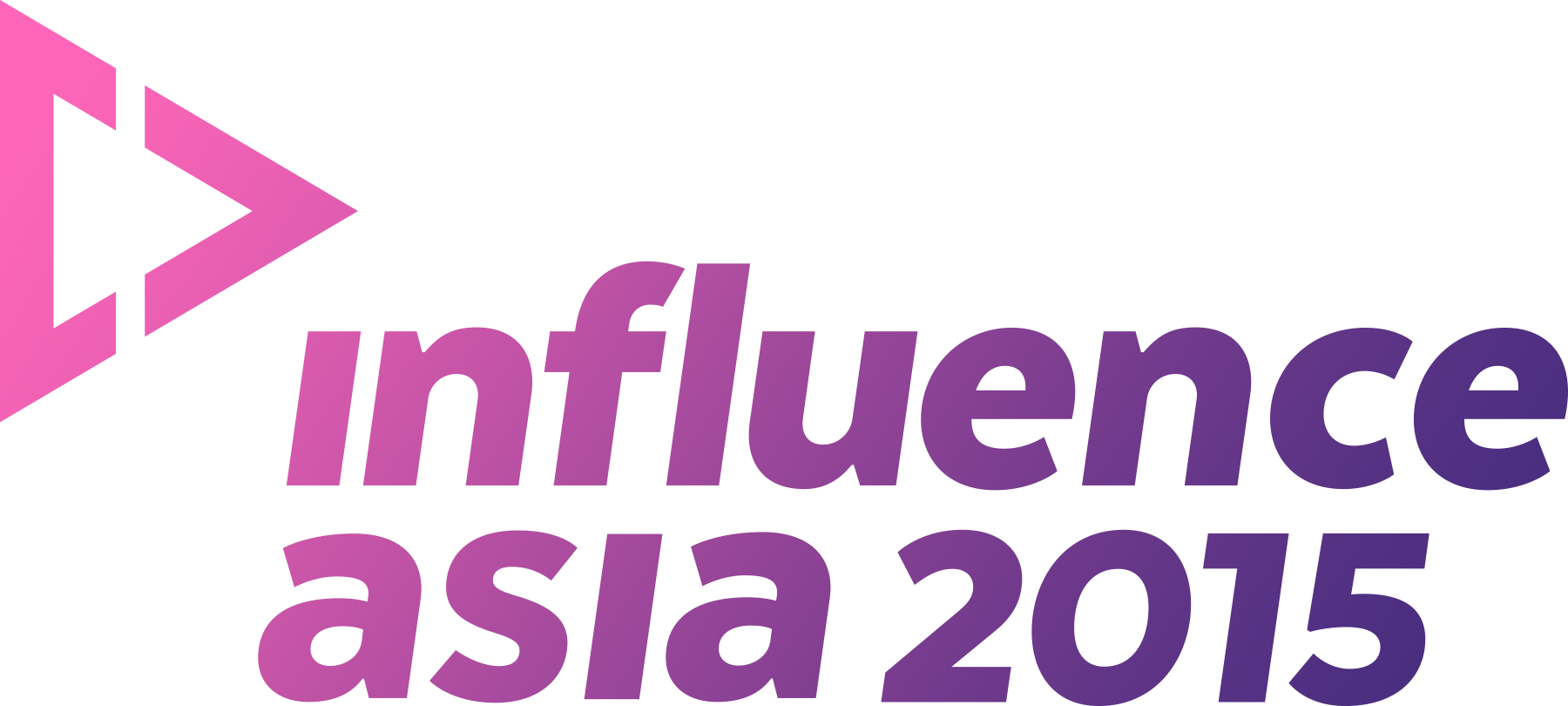 Logo Colour - Influence Asia 2015 (1800x810), Png Download