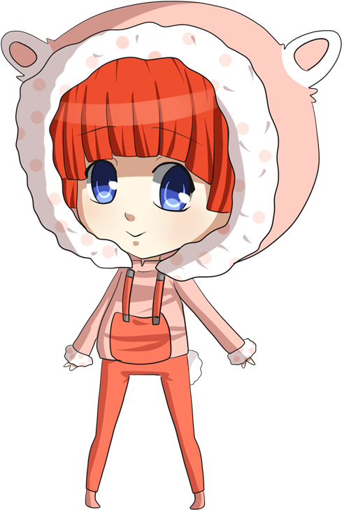 By M O I On Kofk - Cartoon (536x772), Png Download
