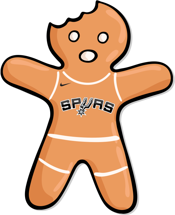 Toronto Raptors Nba Tv Canada San Antonio Spurs Clip - San Antonio Spurs (600x755), Png Download
