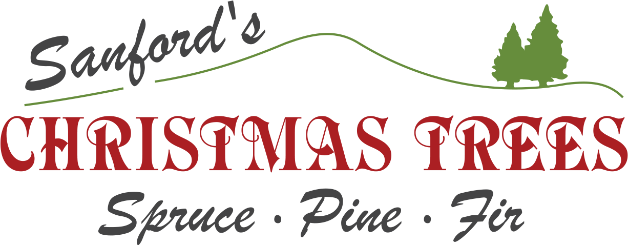 Sanford Tree Farm Logo - Calligraphy (1240x477), Png Download