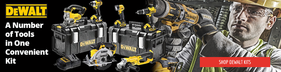 Dewalt Power Tools - Dewalt Power Tools Banner (1112x288), Png Download