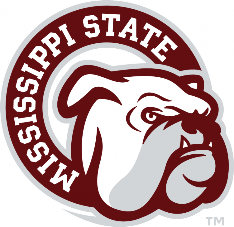 Mississippi State Bulldogs Iron On Stickers And Peel-off - Mississippi State Bulldogs (750x930), Png Download