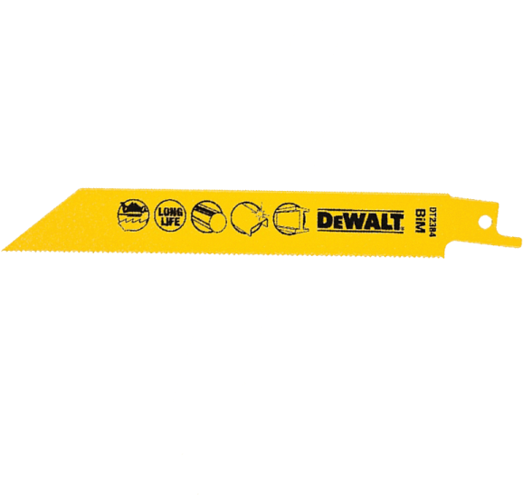 Dewalt Sabre Saw Blade Dt2384-qz For Metal, Sheet Metal, - Dewalt (600x695), Png Download