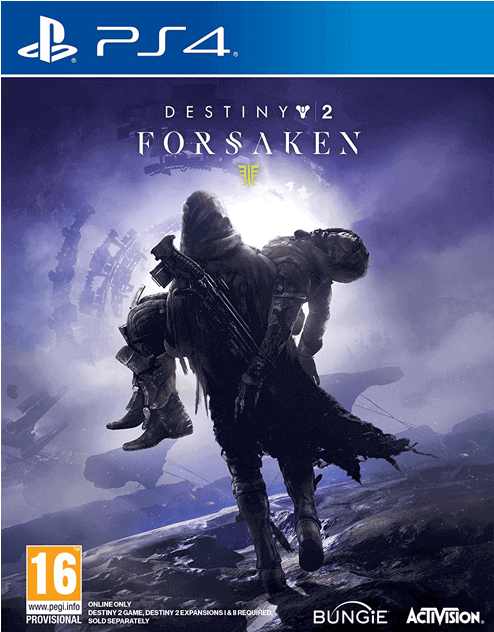 Destiny 2 Forsaken - Destiny 2 Forsaken Ps4 (552x700), Png Download