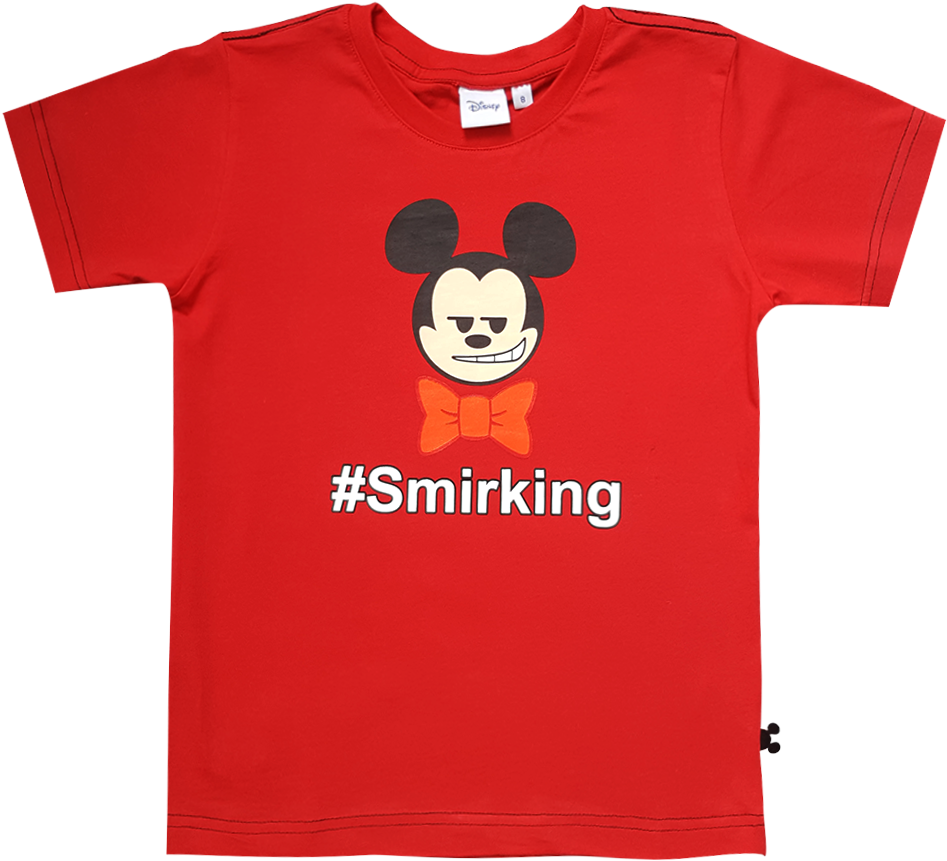 Disney Emoji Kid Graphic T-shirt - Supreme 2009 Tees (1260x1260), Png Download