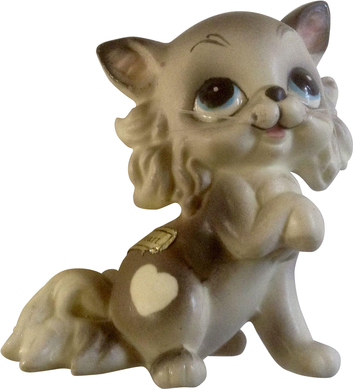 Josef Originals Sweetheart Kitten Cat With Whiskers - Figurine (1345x1345), Png Download