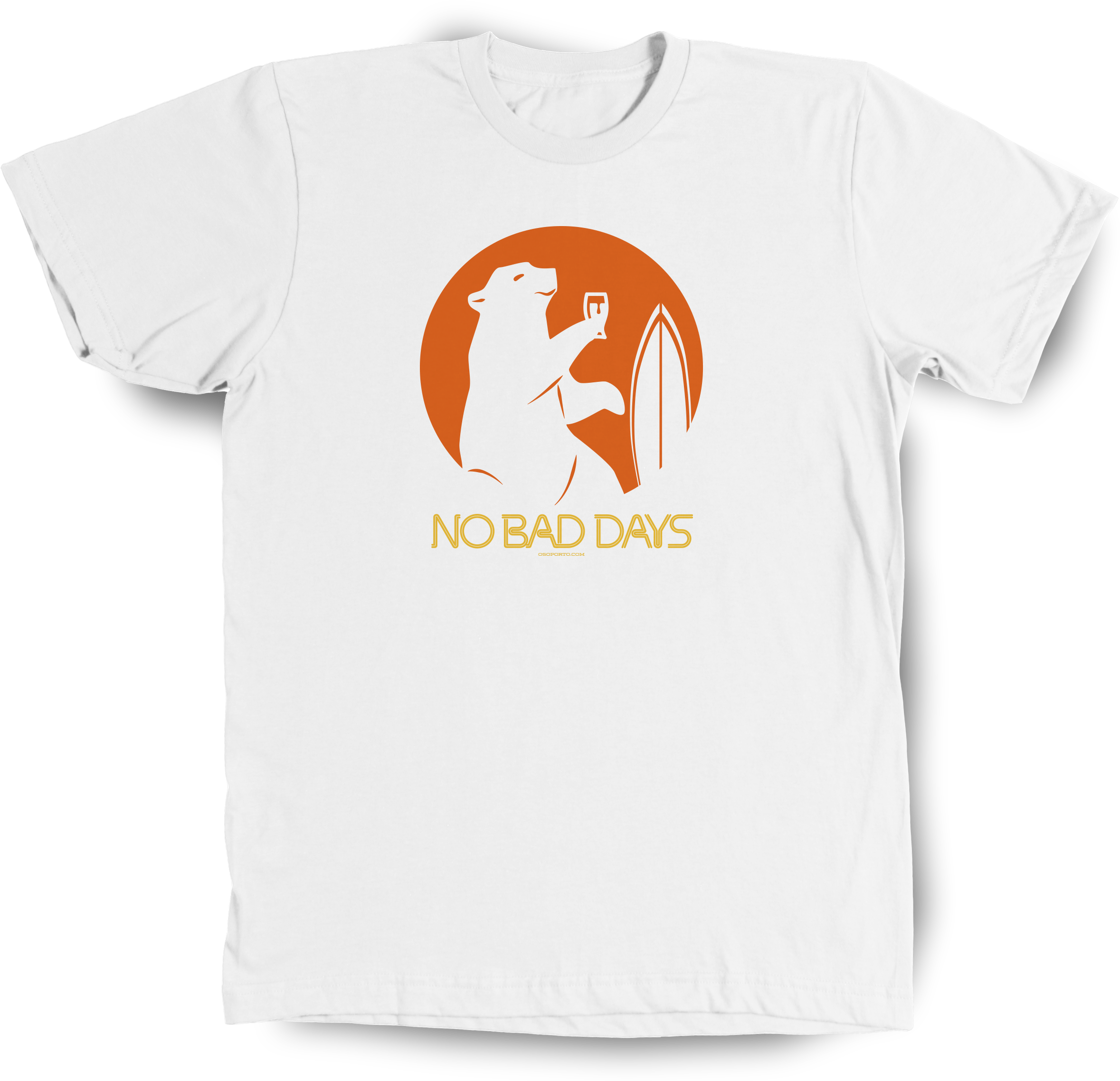 No Bad Days With A Beer After Surf For A California - King Crab (2400x2400), Png Download