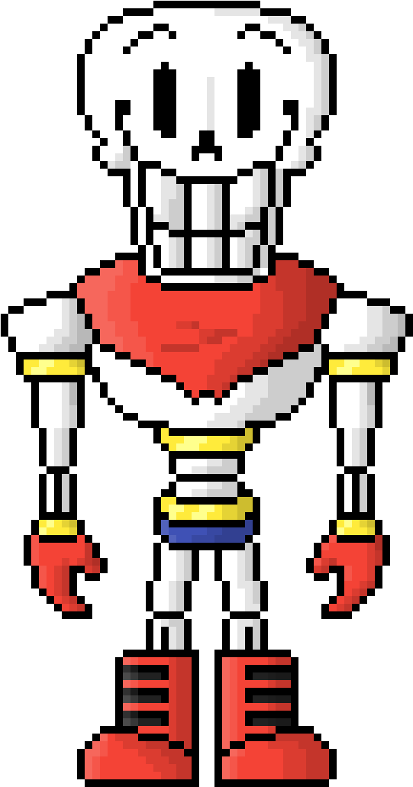 Undertale Papyrus - Cartoon (770x1155), Png Download