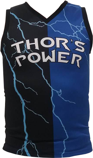 Thor's Power Athletic Jersey Tank - Thor's Power Gym (667x667), Png Download