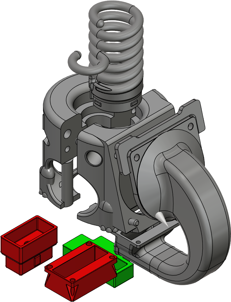 Elephant Head For Anycubic Kossel - Explosive Weapon (1910x1051), Png Download