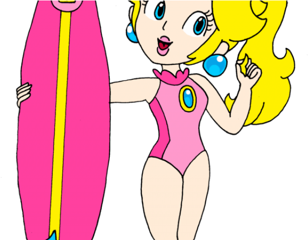 Princess Peach Clipart Daisy - Cartoon (640x480), Png Download