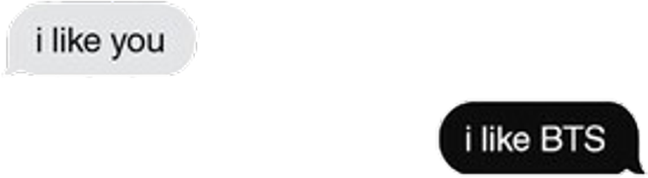 Bts Chat Text Message Png Freetoedit - Parallel (1024x853), Png Download