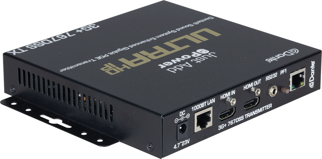 Just Add Power Welcomes Dante And Aes67 Audio Networks - Electronics (1024x508), Png Download