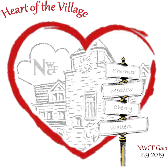 Heart Of The Village - Heart (909x789), Png Download