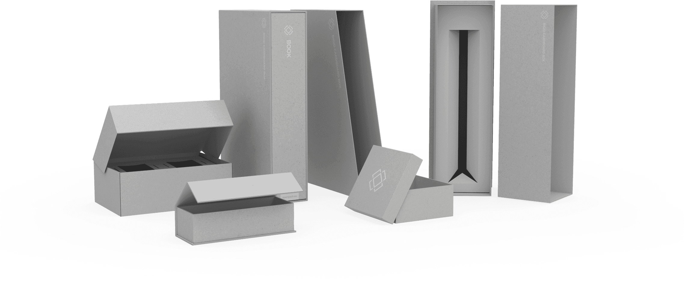Rigid Cardboard Packaging - Wood (2274x1024), Png Download