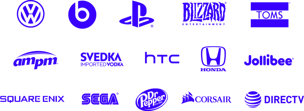 Clients - Majorelle Blue (1000x365), Png Download
