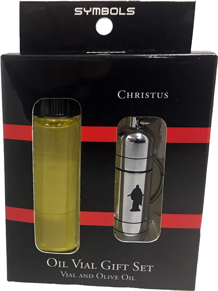 Christus Oil Vial Gift Set - Bottle (1000x1000), Png Download