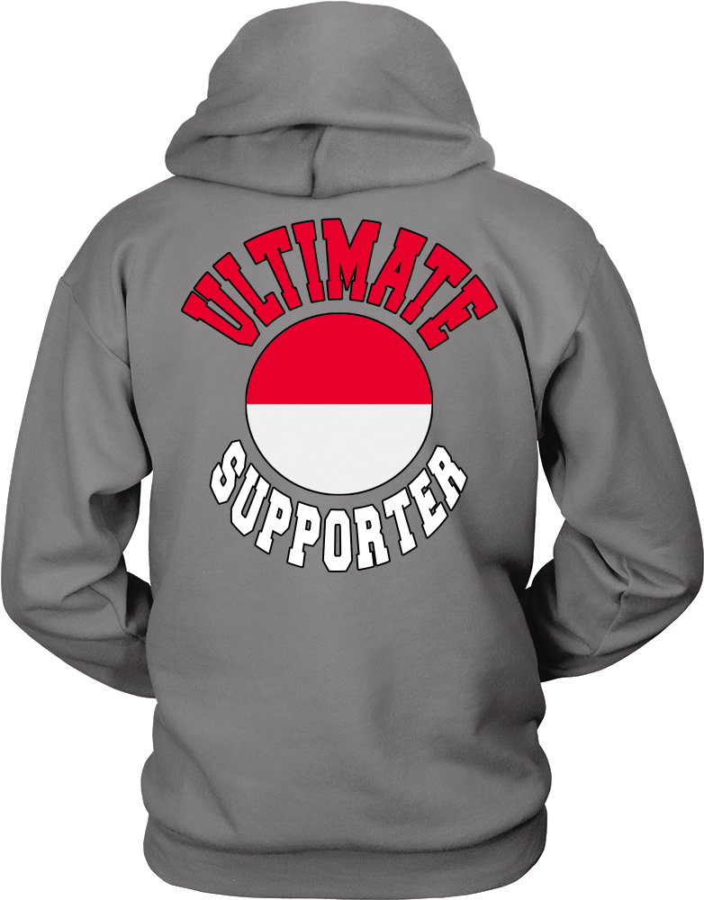 Ultimate Indonesia Supporter Hoodie - Shirt (1000x1000), Png Download