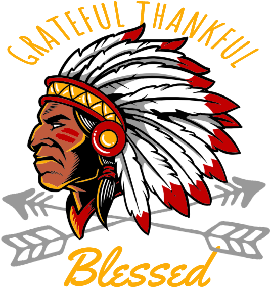 Grateful Thankful Blessed - Illustration (539x600), Png Download