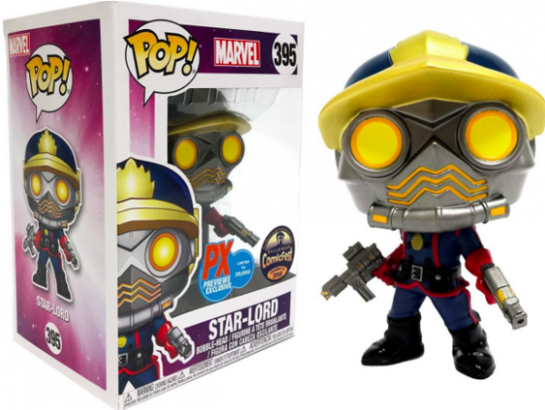 Classic Star Lord Funko Pop (600x600), Png Download