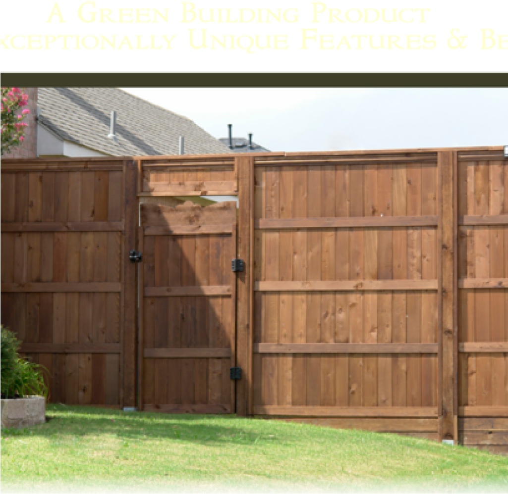 Download Ecofence Panels Pre Stained Wood Fence Panels A Green Plank
