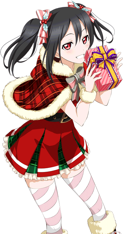 Download Images - Nico Yazawa Christmas Cosplay (1024x1024), Png Download