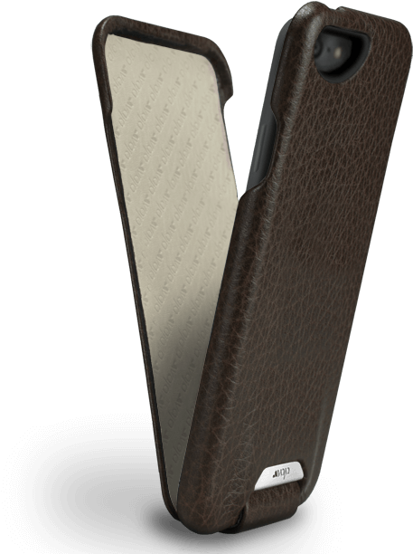 Smart Iphone 6/6s Leather Cases - Iphone X Leather Case Flip (650x650), Png Download