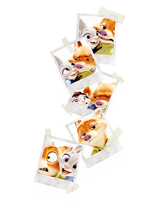 Transparent Background Officer Judy Hopps And Nick - Cartoon (540x700), Png Download