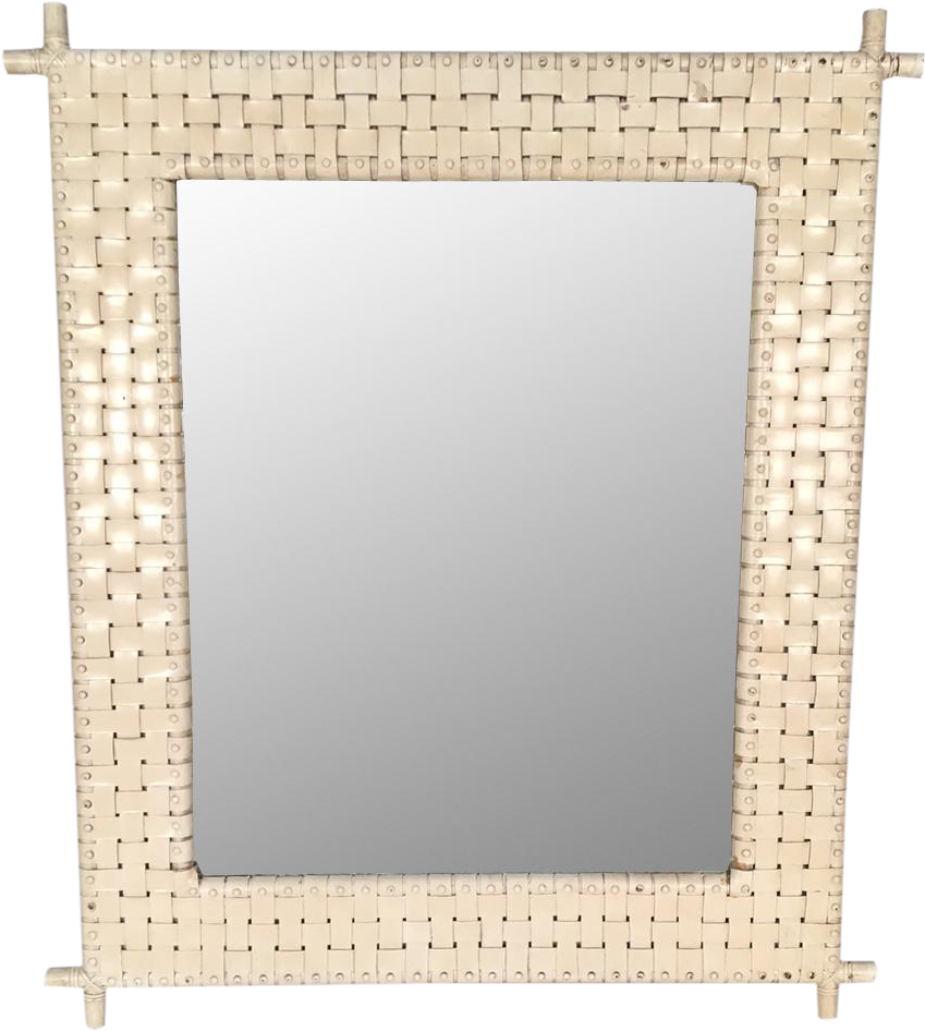 Mirror Frame Outline - Mirror (849x946), Png Download