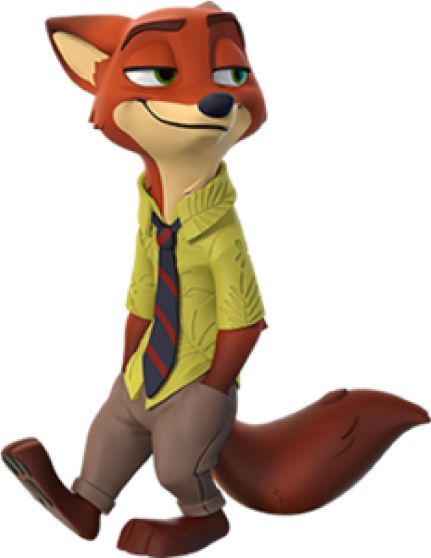 Zootopia Nick Disney Infinity (800x800), Png Download