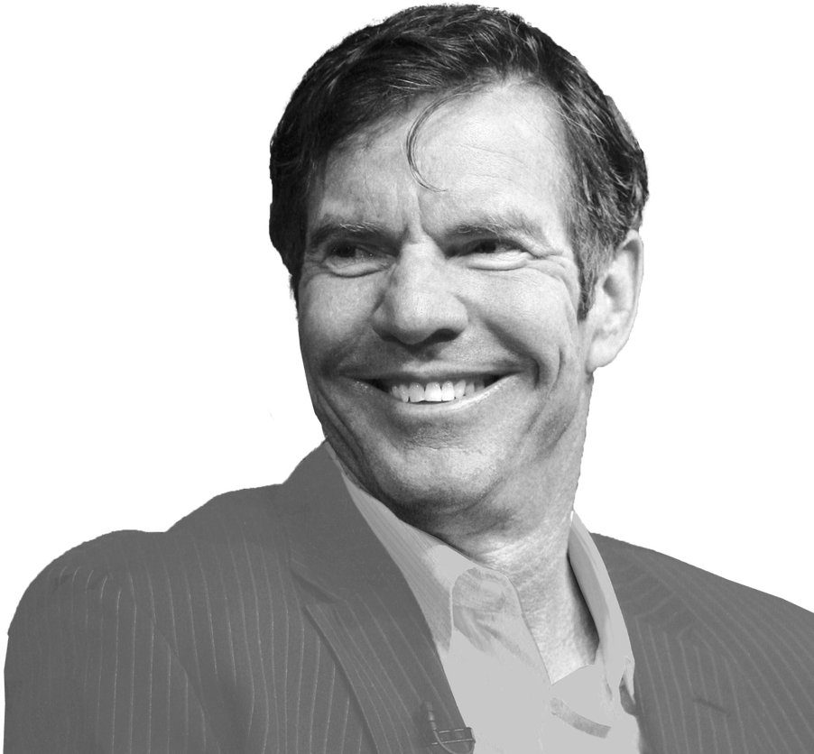 Dennis Quaid Uh Alumni (1368x855), Png Download
