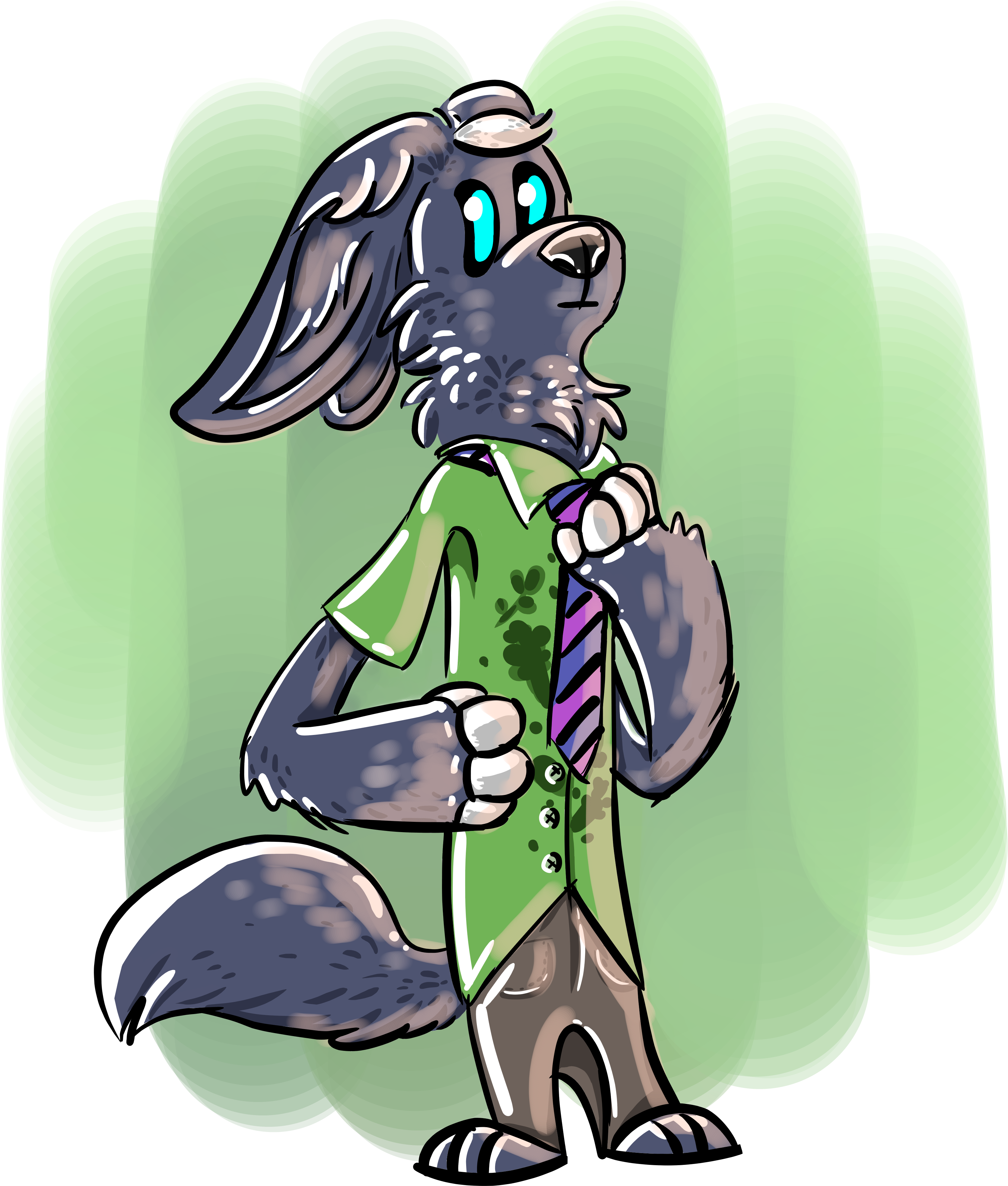 I Cosplayed As Nick Wilde - Cartoon (4092x4092), Png Download