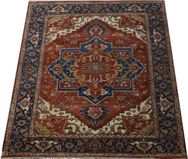 The Traditional Bedroom Area Rug - Carpet (1000x1000), Png Download