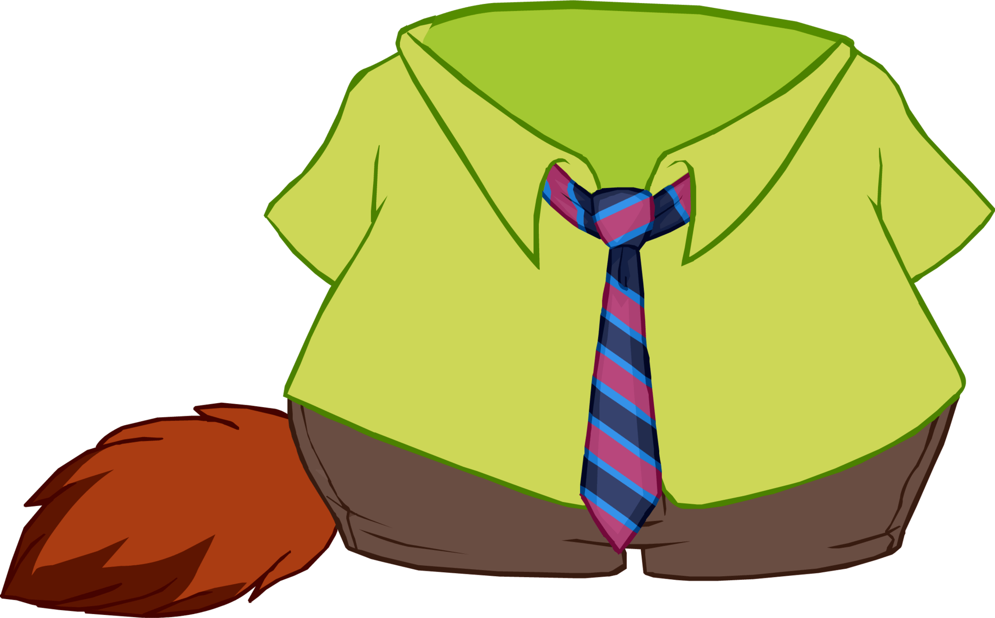 Nick Wilde Costume Club Penguin Wiki Fandom Powered - Codes De Free Penguin Zootopia (2000x1243), Png Download