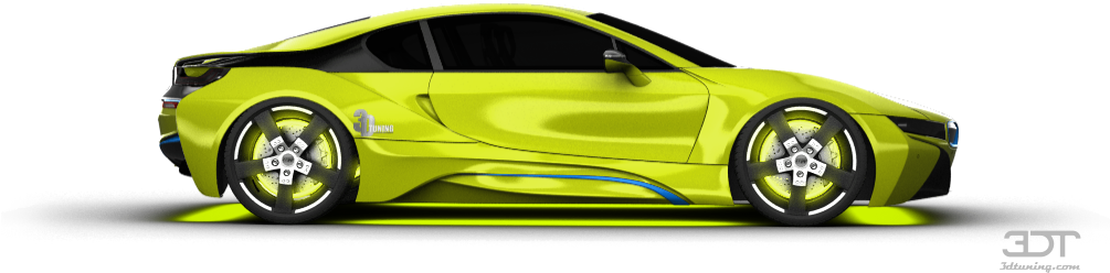 Bmw I8 Series Coupe 2014 Tuning - 3d Tuning (1004x373), Png Download