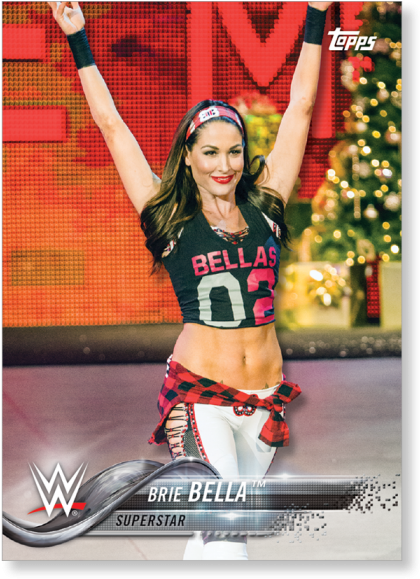 2018 Topps Wwe Brie Bella - Topps Wwe Brie Bella (700x700), Png Download