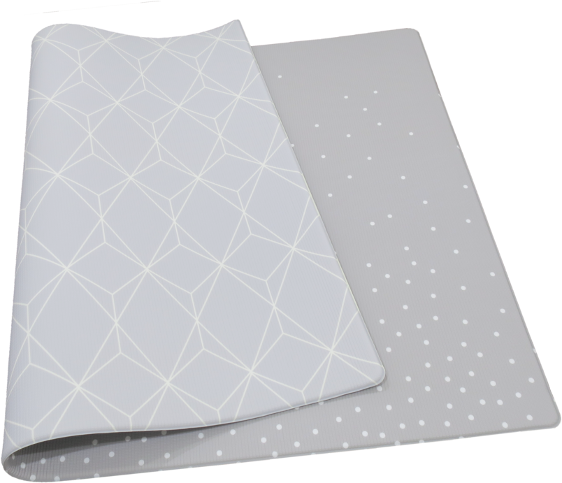 Geo Grey - Polka Dot (1024x724), Png Download