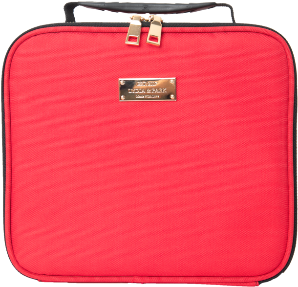 Red Weekend Makeup Bag - Briefcase (800x767), Png Download