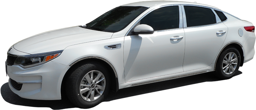 Kia Optima Chrome Port Hole Trim - Sports Sedan (900x360), Png Download