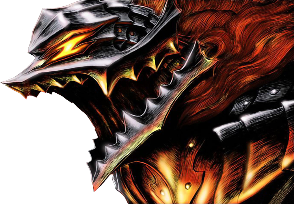 Berserk By Hanzax-d6 (1134x705), Png Download