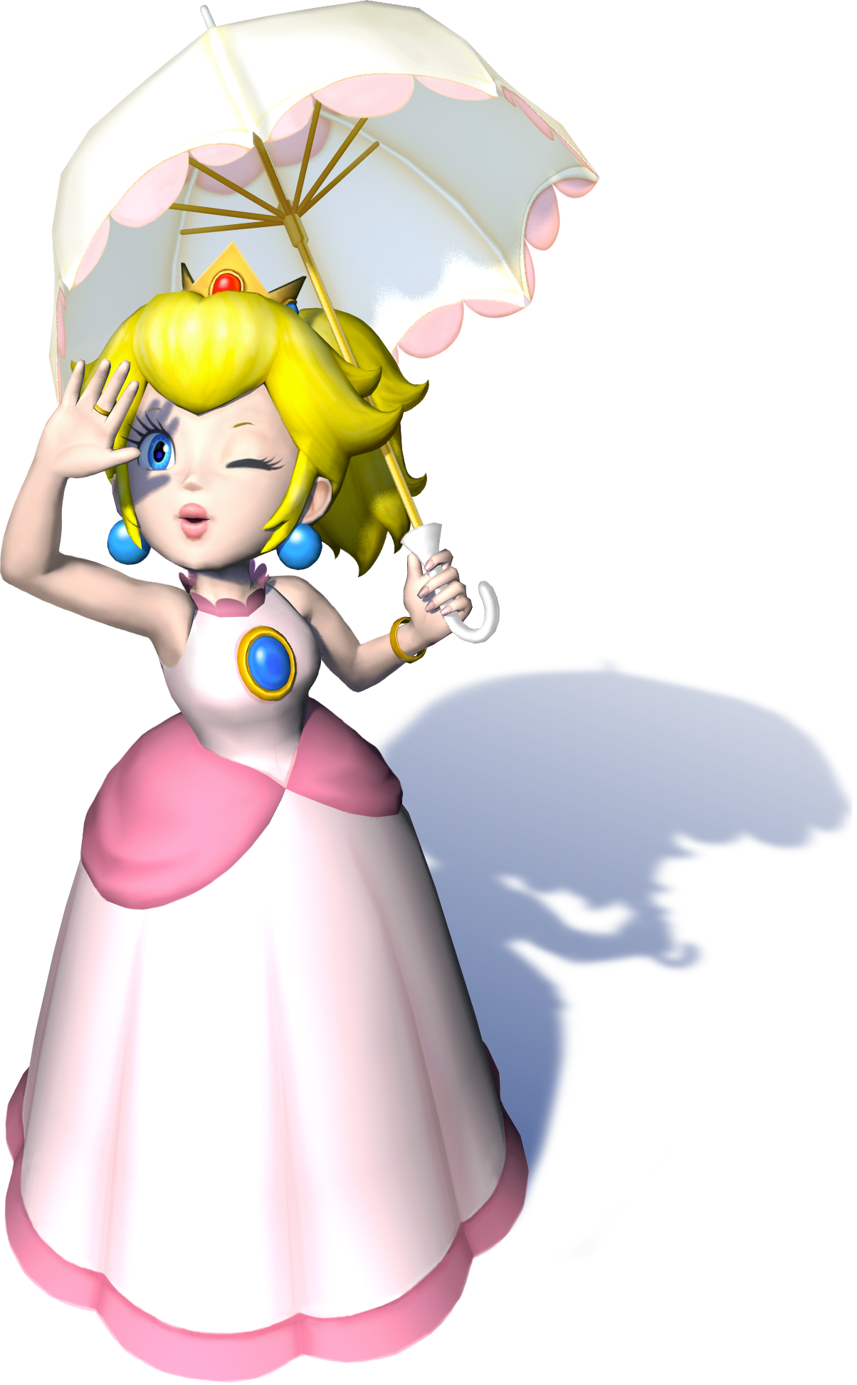 How Should They "fix" Princess Peach - Princess Peach Mario Sunshine (1204x1946), Png Download