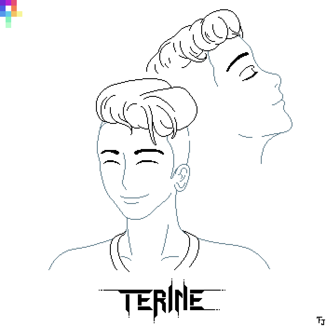 Terine- Cloud Me [comissioned Song Cover] - Sketch (1050x1050), Png Download