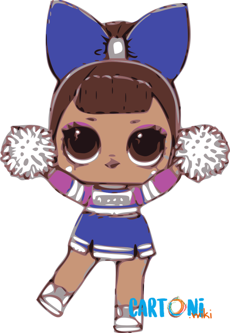 Sis Cheer L - Sis Cheer Lol Doll (745x1080), Png Download