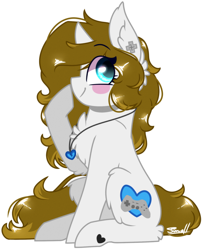 Cloud-drawings, Chibi, Earth Pony, Female, Mare, Oc, - Cartoon (817x1024), Png Download