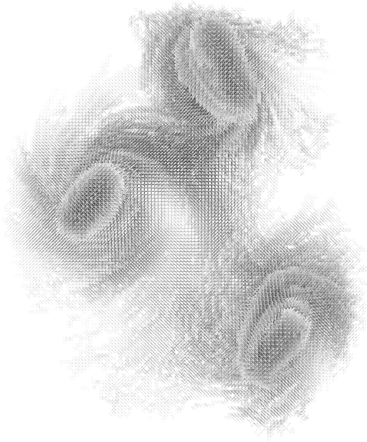 Cloud Pergola Project Venice Biennale - Alisa Andrasek Cloud Osaka (1240x1494), Png Download