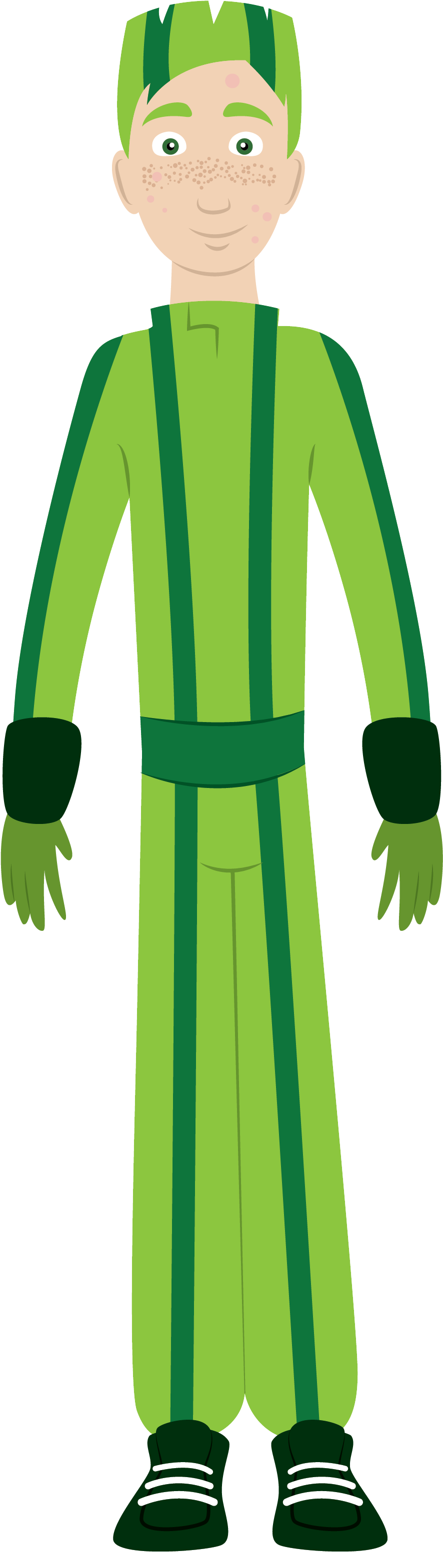 Pickle Clipart Inanimate Insanity - Human Pickle (929x3173), Png Download