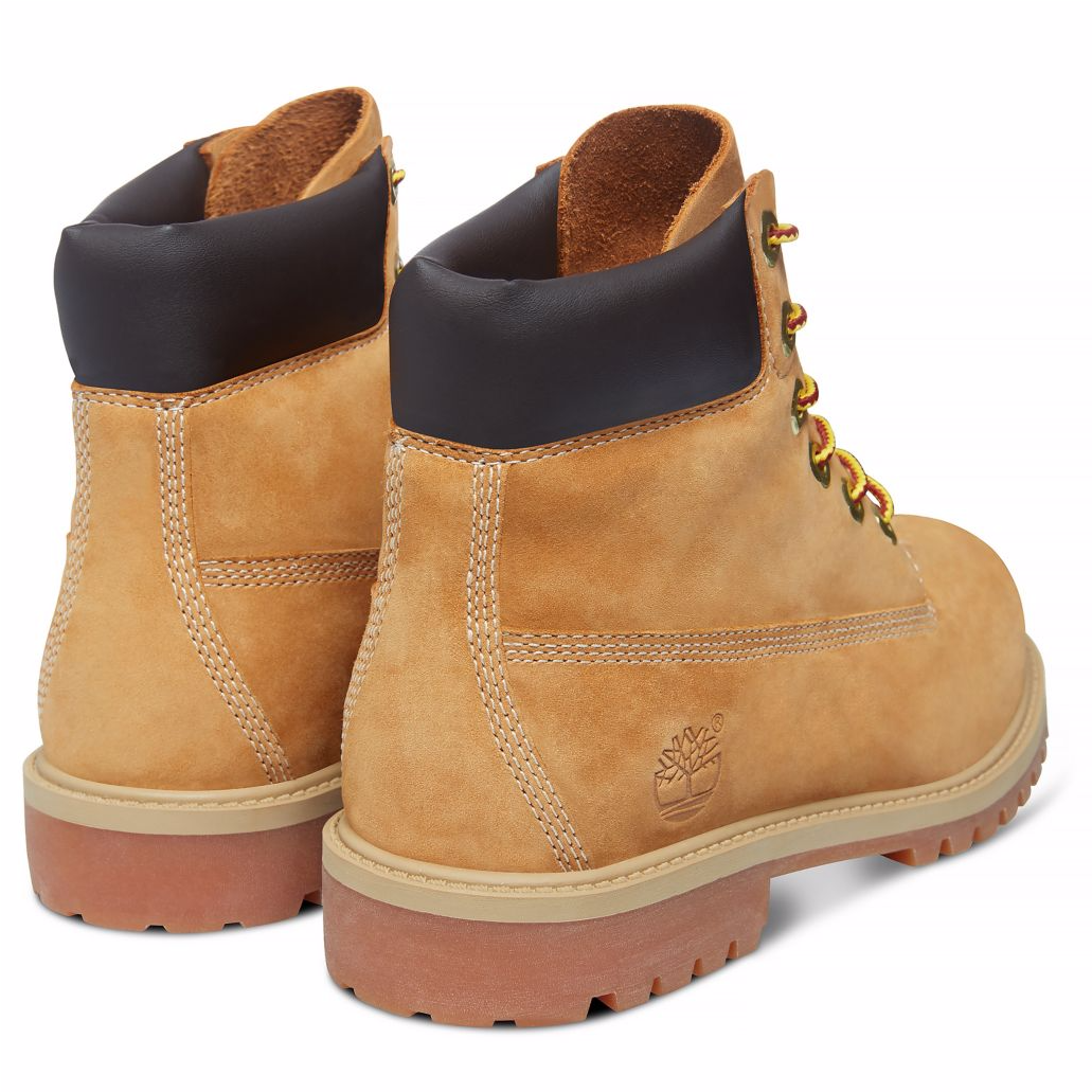 Timberland 6 In Premium Boot Junior's Wheat Nubuck (1850x1030), Png Download